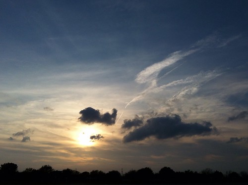 sunset sky sun weather clouds texas abilene