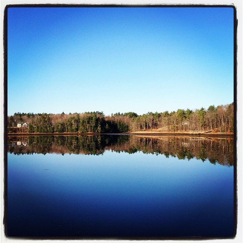 blue reflections square maine nh drocpsu iphoneography instagram iphone4s