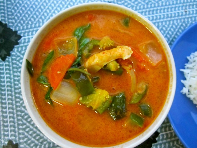 red curry in chiang mai