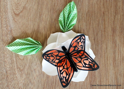 DIY Paper & Tape Butterflies