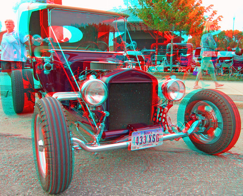 stereoscopic stereophoto 3d anaglyph iowa stereo carshow lemars redcyan 3dimages 3dphoto scooptheloop 3dphotos 3dpictures stereopicture lemarscarshow081512