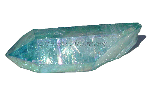 Aqua Aura Quartz Crystal 1