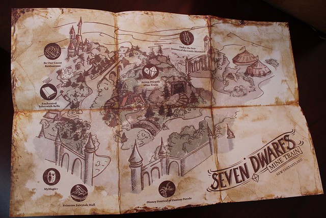 Seven Dwarfs Mine Train dedication invitation from Walt Disney World