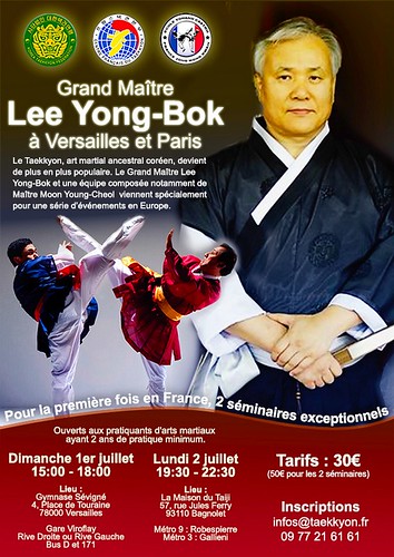 Lee Yong Bok séminaires