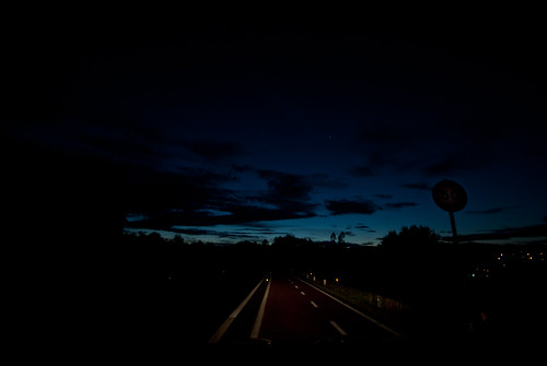 road morning mañana sunrise darkness carretera amanecer oscuridad