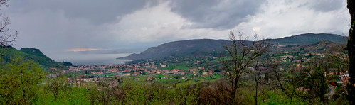 View of the lake from Costermano