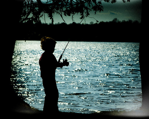 sports kids fishing mason