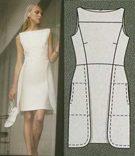 Burda-April-2014 Overskirt Dress