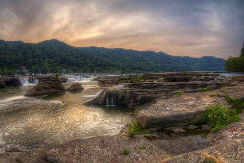 sunset summer water river landscape waterfall wv hdr newriver gauleyriver kanawhafalls photomatix greatphotographers kanawhariver glennferris hdrextremes simplysuperb 100commentgroup pentaxart waterenvirons pentaxk7 greaterphotographers rockpaperexcellence flickrsfinestimages1 flickrsfinestimages2