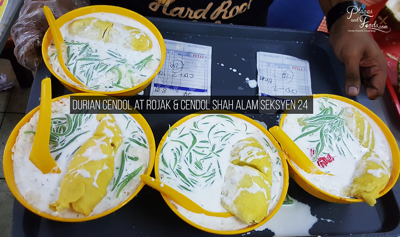 Durian Cendol at Rojak & Cendol Shah Alam Seksyen 24