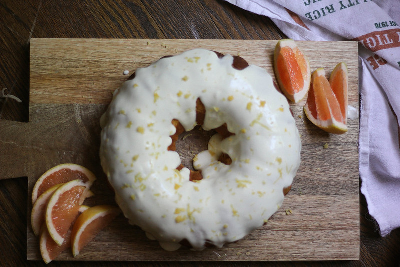 Grapefruit Sugar Pound Cake | Southern Soufflé