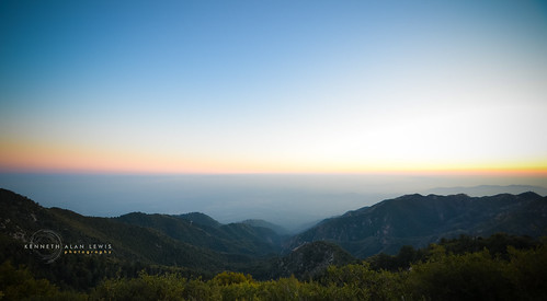 california sunset sky mountains nature landscape losangeles angle horizon wide sangabrielmountains mountwilson