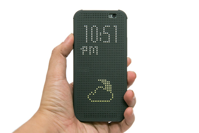 [HTC One M8 專題] 原廠 HTC Dot View 炫彩顯示保護套分享 (更新影片 DEMO) @3C 達人廖阿輝