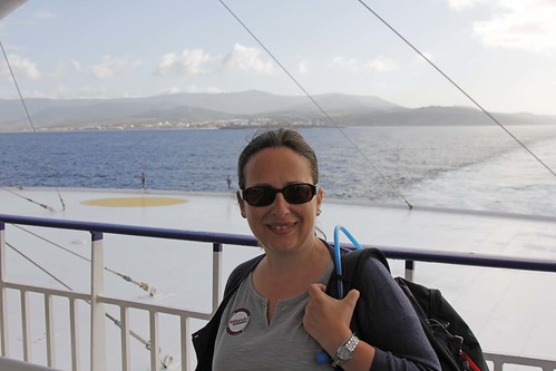On the Ferry from Tarifa, Spain to Tangier, Morocco