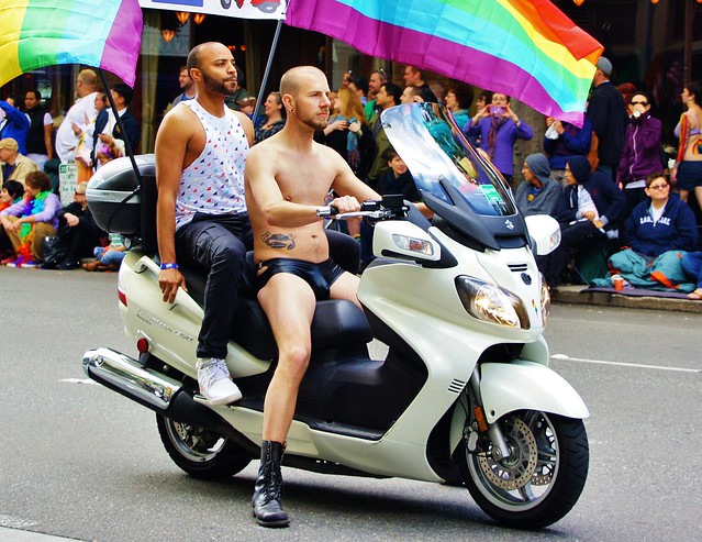 A Gay Scooter Gang That'll Rev Up Your New Beachfront Property