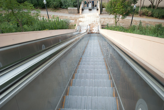 Montjüic escalators