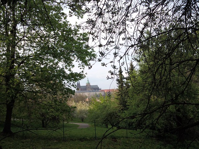Easter afternoon at Kinsky Park, Prague