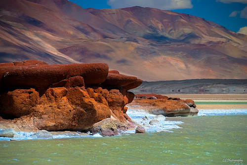 sanpedrodeatacama regióndeantofagasta chile kiltro salar desert atacama altiplano andes mountain rocks water sky