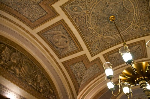 Ceiling in Old Senate Chamber