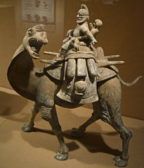MMA 2012 - China - Tang - late 7c - Camel and Riders