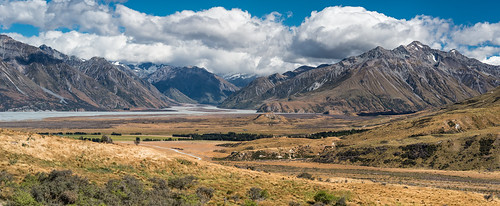 newzealand summer panorama mountains mt sunday lord mount lotr rings southisland 90mm tse swarts sebastianwarneke