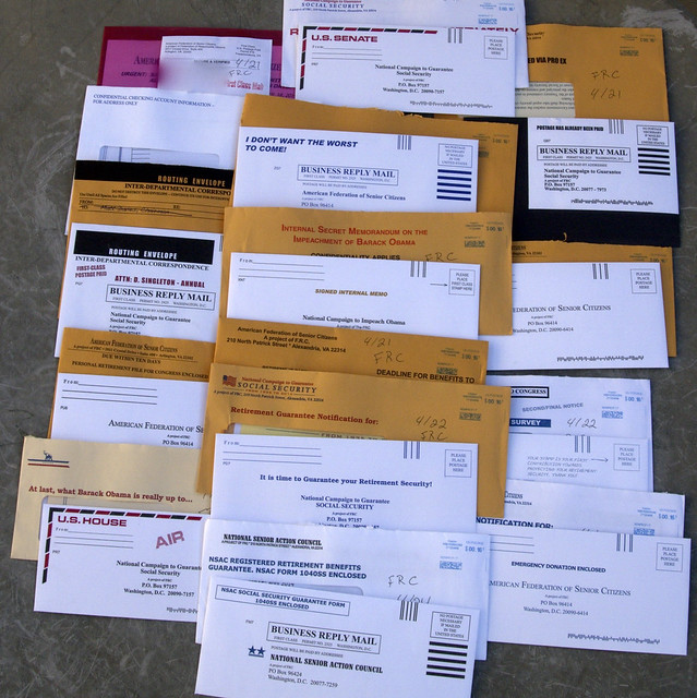 16 from Federation of Responsible Citizens junk mail