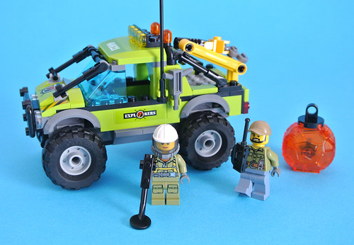 LEGO 60121 Volcano Exploration Truck review | Brickset
