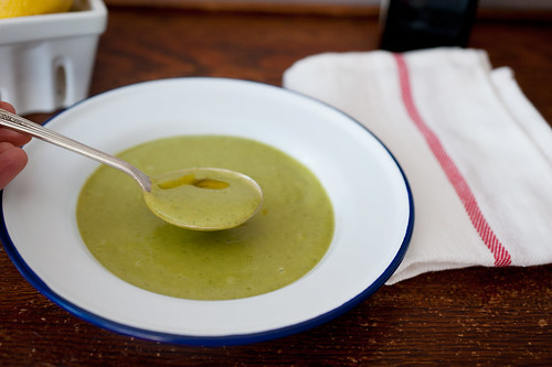 chilled broccoli soup
