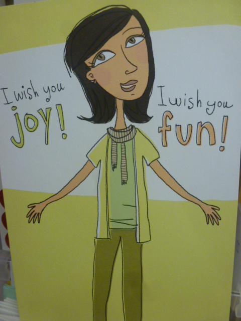 I wish you joy card- oh my buhay