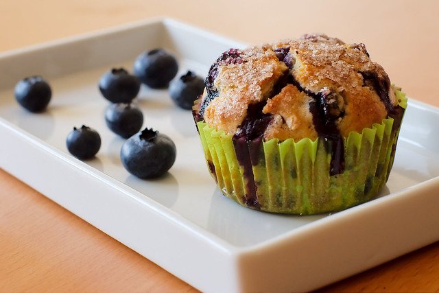 - Blueberry muffins
