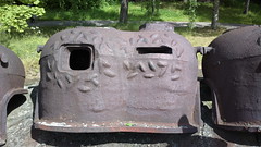 Cast-iron prefab bunker tops