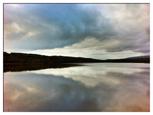 autumn sunset lake storm nature water composite clouds photoshop reflections forrest country australia melbourne victoria adobe express hdr stormclouds hdri 2012 freshwater iphone iphone4 lysterfieldpark prohdr