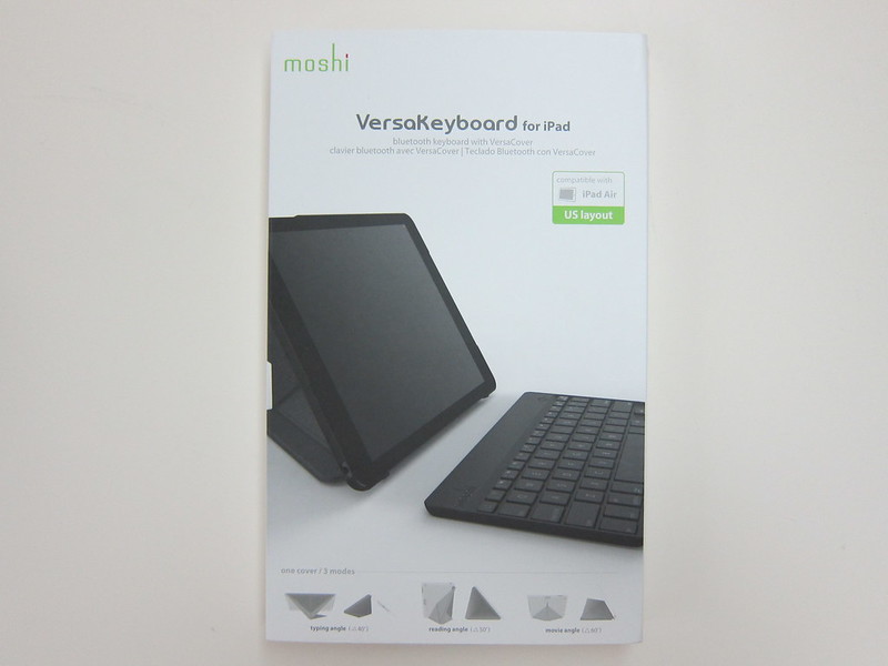 Moshi VersaKeyboard for iPad Air - Box Front