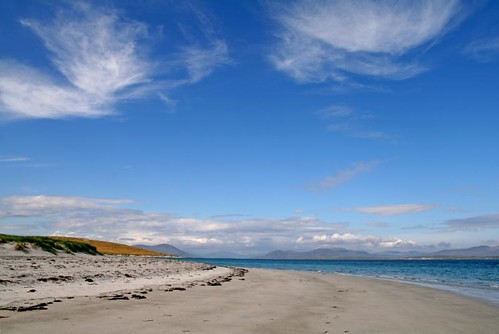 blue sea sky beach canon eos scotland sand zoom sigma na outer hebrides berneray 1770mm 400d hearadh beàrnaraigh