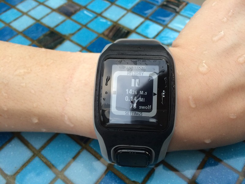 TomTom Multi-Sport GPS Watch - Swim - Paused
