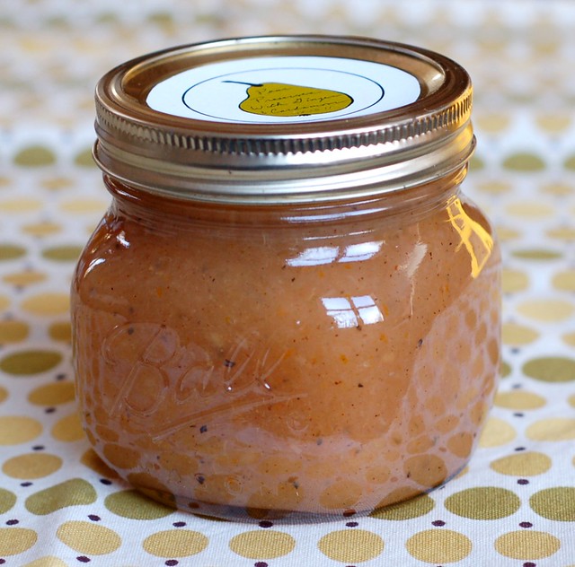 Spiced Pear Preserves by Eve Fox, the Garden of Eating blog, copyright 2012