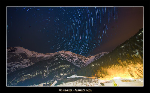 alps star austria österreich nikon tripod trail alpen 2012 langzeitbelichtung saalfelden stativ d7000 stephanpabst