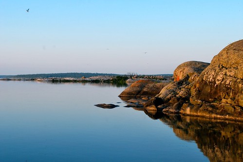 landscapes dusk brucemines