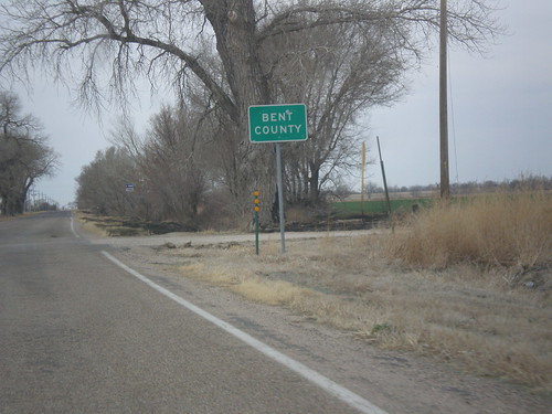 sign colorado countyline biggreensign bentcounty co196