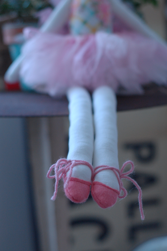sewn ballerina dolly