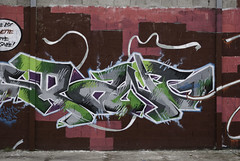 Street-art graffiti