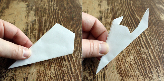 Cutting Snowflakes step by step