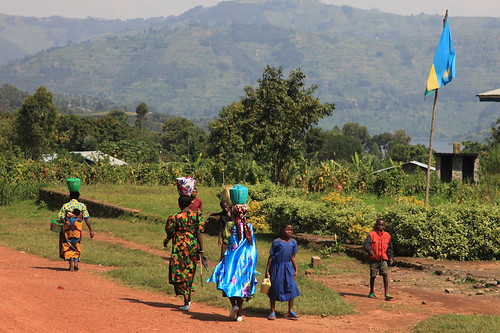 africa rural landscape scene rwanda peaceonearthorg