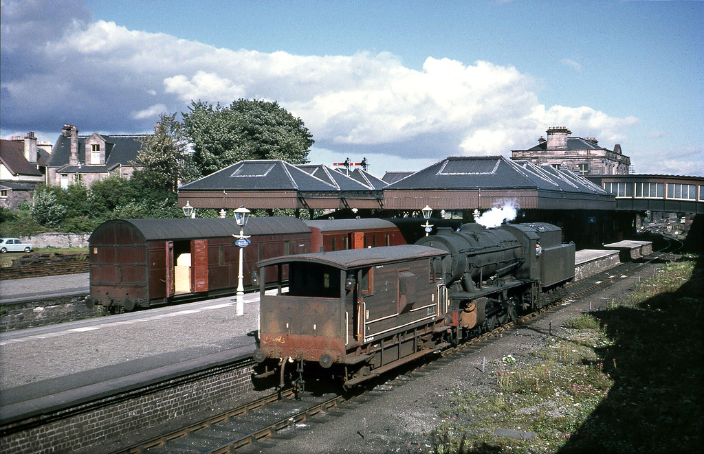 WD 90547 at Alloa Station 1966.