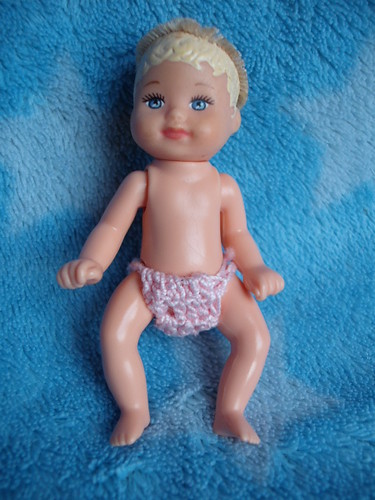 Dress Long Panties Hat Handmade Crochet Clothes Barbie Baby Krissy 2 5 Doll Toys