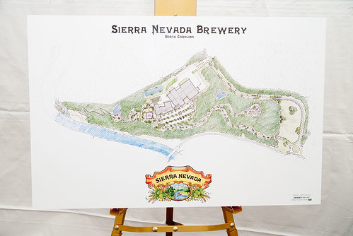 Sierra Nevada announcement with Gov. Bev Perdue and others
