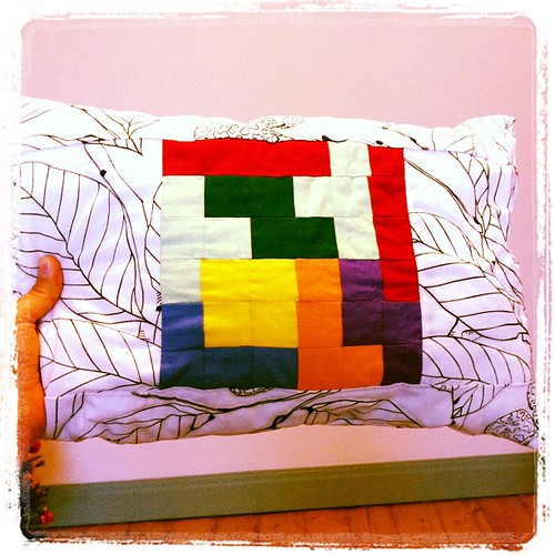 Tetris Cushion FTW!