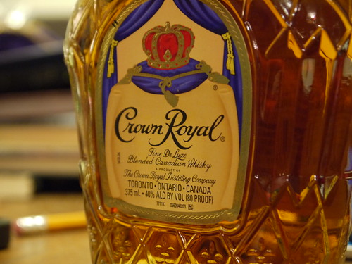 crown royal bottle