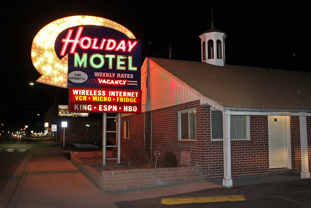 Holiday Motel - 1276 Idaho Street, Elko, Nevada U.S.A. - January 6, 2012