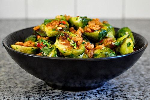 Momofuku Brussels Sprouts | Spicy Brussels Sprouts with a Vietnamese Twist